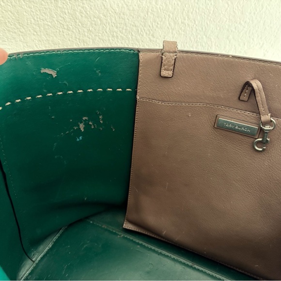 Authentic Tory Burch McGraw Tassel Leather Tote in Brown - Picture 7 of 11